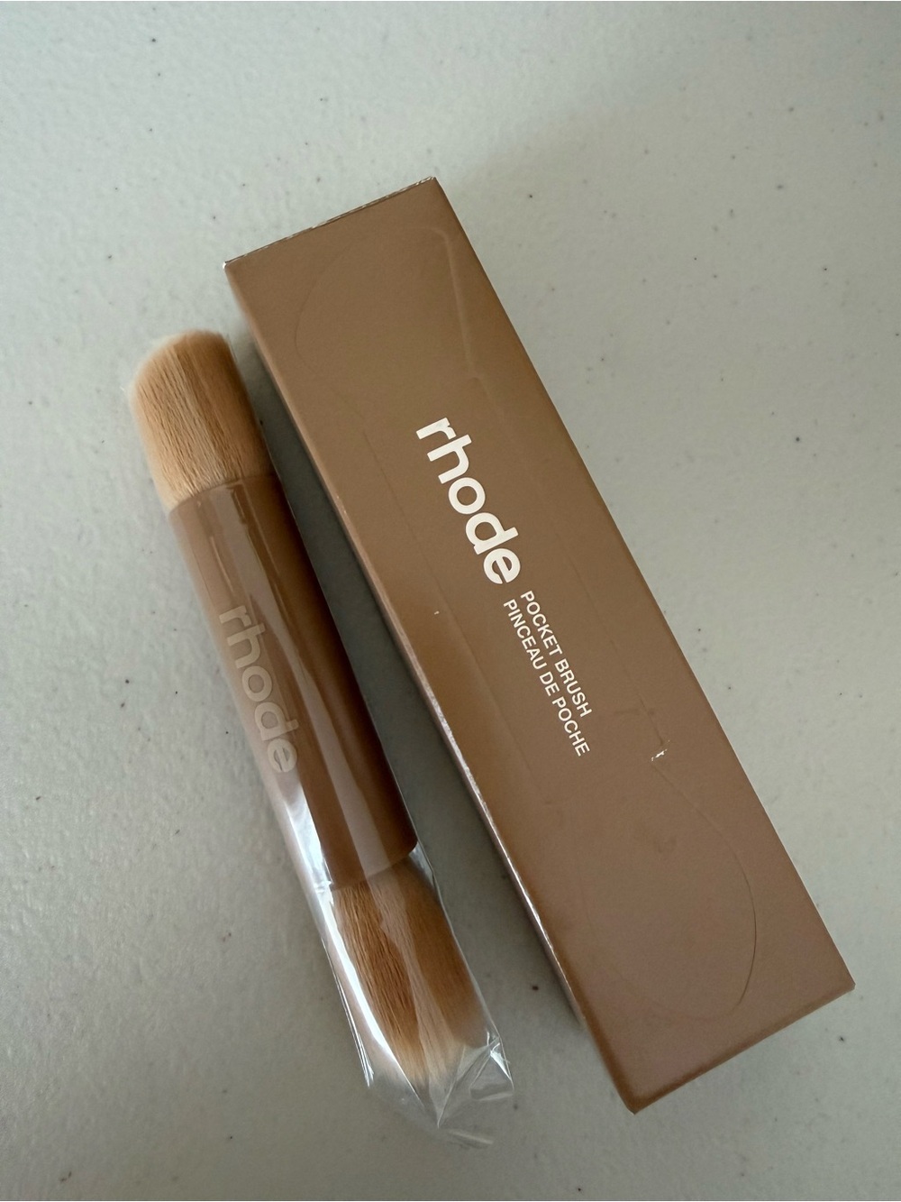 RHODE Pocket Brush Double-Ended Makeup Brush